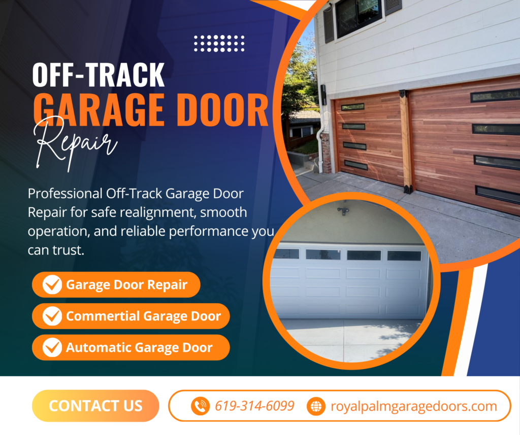 Expert garage door service specialists repairing and installing garage doors in San Diego