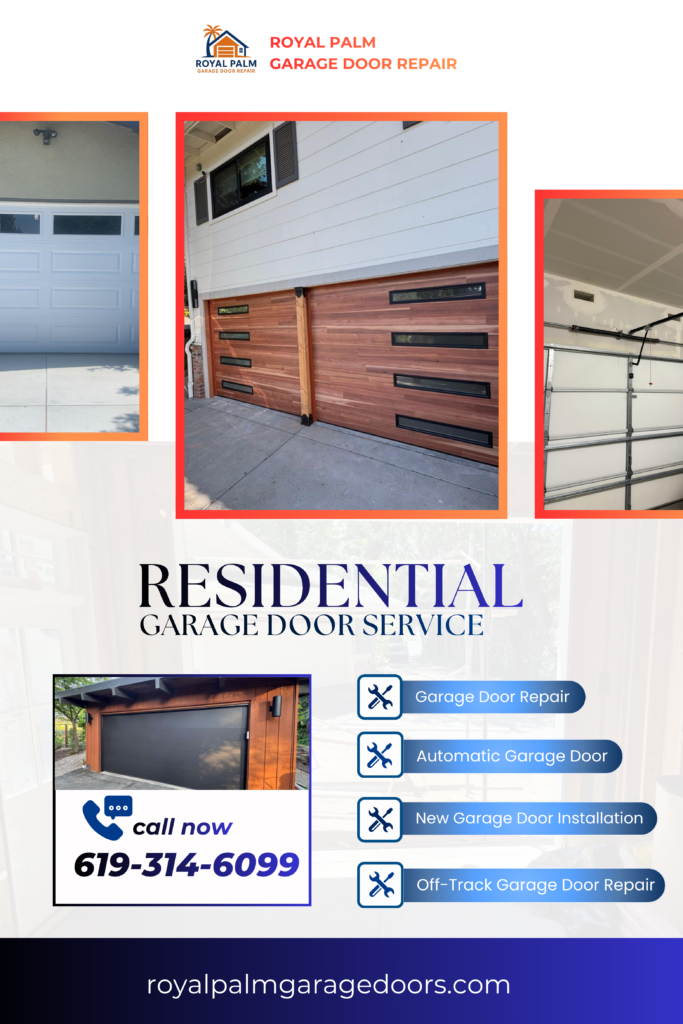 Professional garage door repair near San Diego with fast same-day service