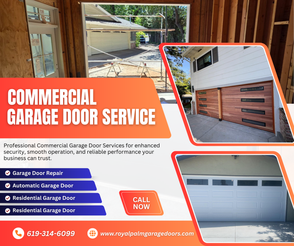 Expert garage door services San Diego including repair installation and maintenance for residential and commercial doors